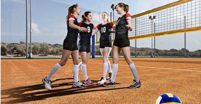 volleyball player shoes